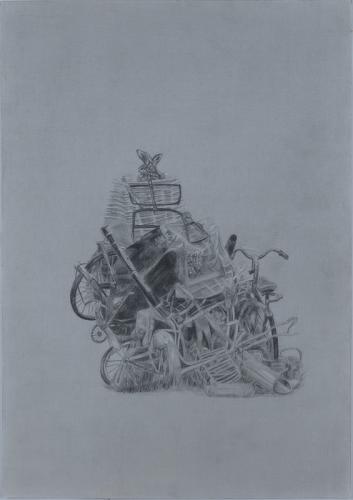 Jarek Piotrowski - Architect - Pencil on paper - 36.5 x 25.6cm