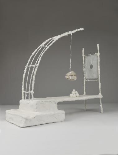 Jarek Piotrowski - Ovid's Cupboard - Steel, stone, clay and lacquer - 38cm × 32cm× 13cm