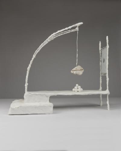 Jarek Piotrowski - Ovid's Cupboard - Steel, stone, clay and lacquer - 38cm × 32cm× 13cm
