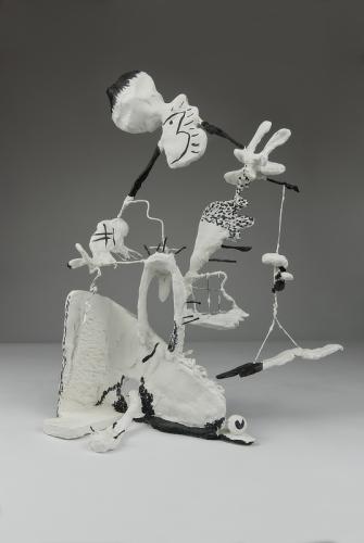 Jarek Piotrowski - Ovid's Cupboard - Steel, clay, acrylic and lacquer - 34cm x 22cm × 14cm