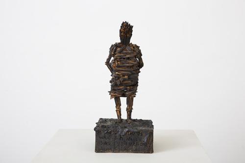 Jarek Piotrowski - Age of Wood - Burnt wood - 32cm x 14cm x 13cm