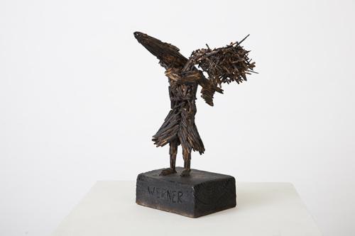 Jarek Piotrowski - Age of Wood - Burnt wood - 32cm x 15cm x 17cm