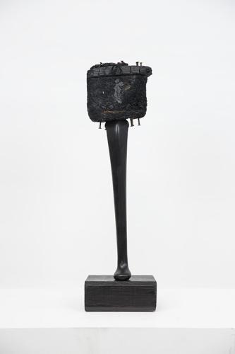 Jarek Piotrowski - Untitled - Wood and steel - 62.5cm × 18cm × 11cm