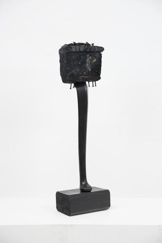 Jarek Piotrowski - Untitled - Wood and steel - 62.5cm × 18cm × 11cm