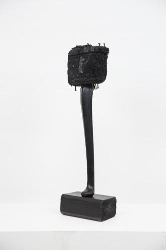 Jarek Piotrowski - Untitled - Wood and steel - 62.5cm × 18cm × 11cm