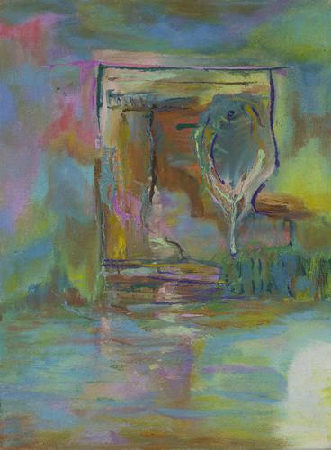 Jarek Piotrowski - Fingers Tie Me Up - Oil on canvas - 40 x 30cm