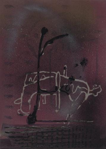 Jarek Piotrowski - WW - Mixed media on paper - 29.7x 21cm