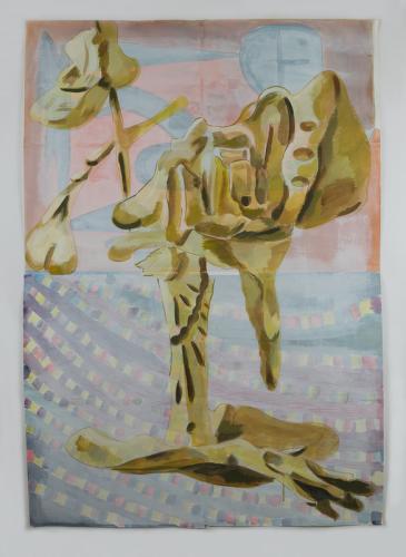 Jarek Piotrowski - Order of Things - Acrylic on primed paper - 156cm × 109cm